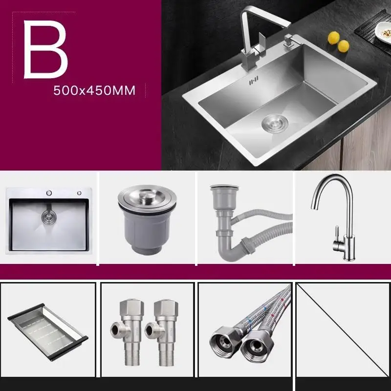 Куба Para Lavandino Waschbecken Inoxidable Lavello Spoelbak Кухня умывальник Fregadero De Cocina Pia Cozinha Dishwash раковина - Цвет: Number 11