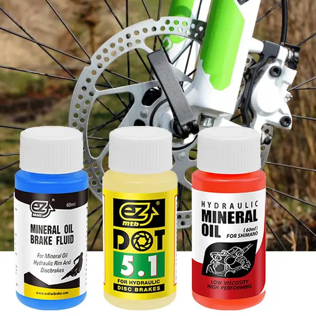 Aceite Mineral para frenos de bicicleta, lubricante para frenos de disco  hidráulico con capacidad suficiente, 60ml, para mantenimiento de bicicletas  Shimano Magura Hy YONGSHENG 9024715903037