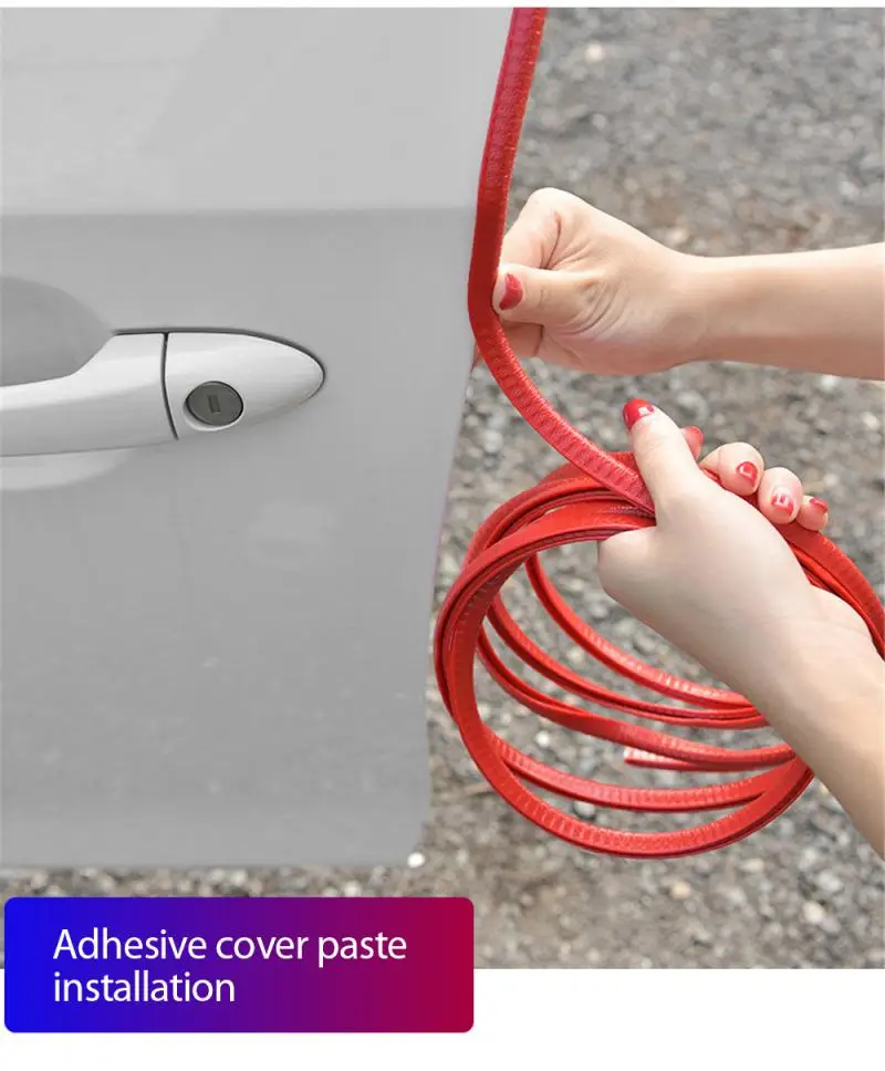 5M Universal Car Door Edge Scratch Protector Sealing Strip Guard Trim Automobile Stickers Decoration | Автомобили и мотоциклы
