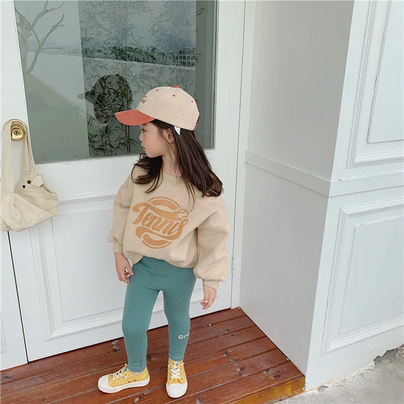 New Arrival Baby Boys Girls Sweatshirts Winter Spring Autumn Child Plus Velvet Hoodies Kids Long Sleeves Sweater Pullovers Tops