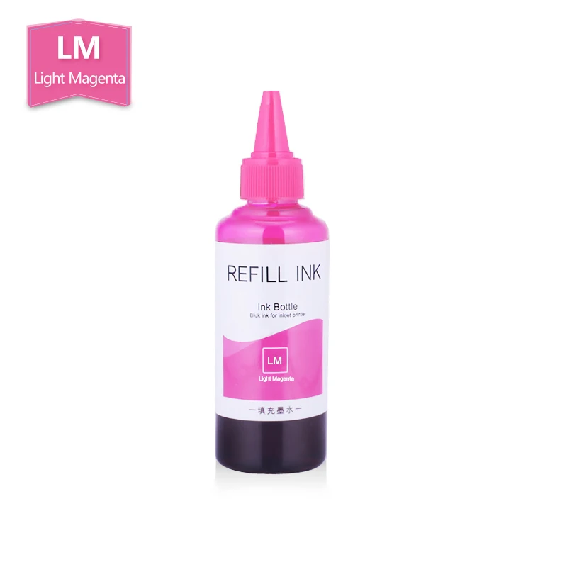 Флакон с краской Rfill для Epson L800 L805 L1300 P50 1390 1400 1410 1500 Вт PX650 PX660 PX700W PX800FW 6x100 мл|Наборы