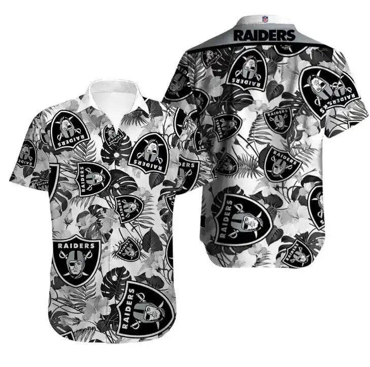 oakland raiders hawaiian shirt