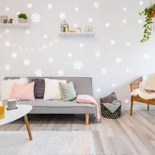 Любовь гость AK303 Рождество Снежинки стикеры на стену стекло витрина дверь спальня гостиная Наклейки для декора комнаты ПВХ с Pl