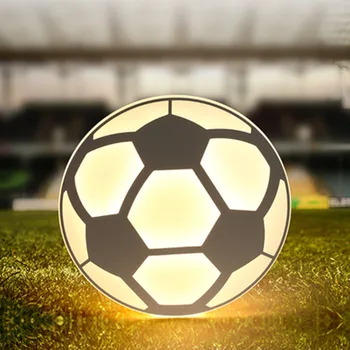 

Creative Ultra thin Football Dream Ceiling Lights For Bedroom Childroom Boy Room Home Deco Modern Led Ceiling Lamp Free Shipping