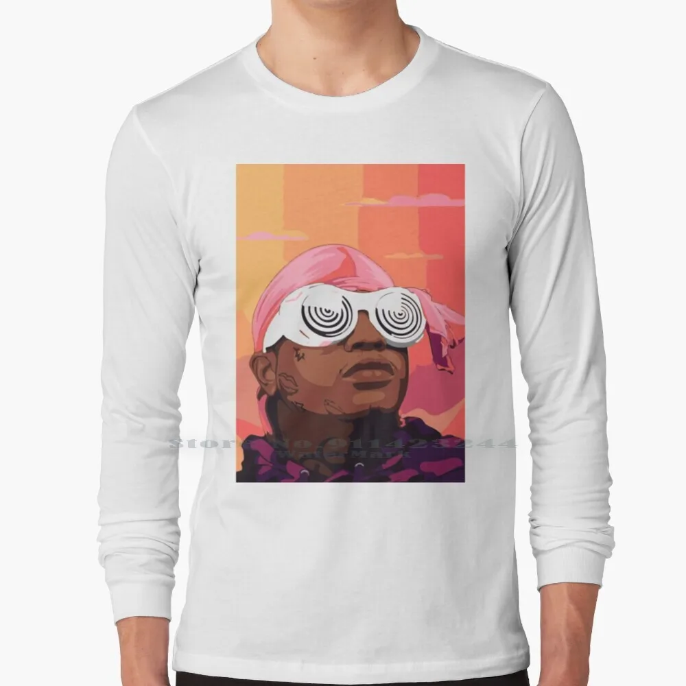 Лыжная маска футболка с длинным рукавом Tee Ski The Slump God Cartoon Xxx Tentacion Juice Wrld Rap |