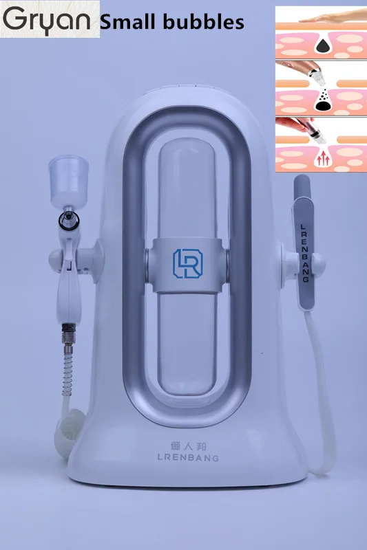 

2020 portable small bubble beauty instrument suction blackhead wrinkle removal vacuum moisturizing micro bubble oxygen spray inj