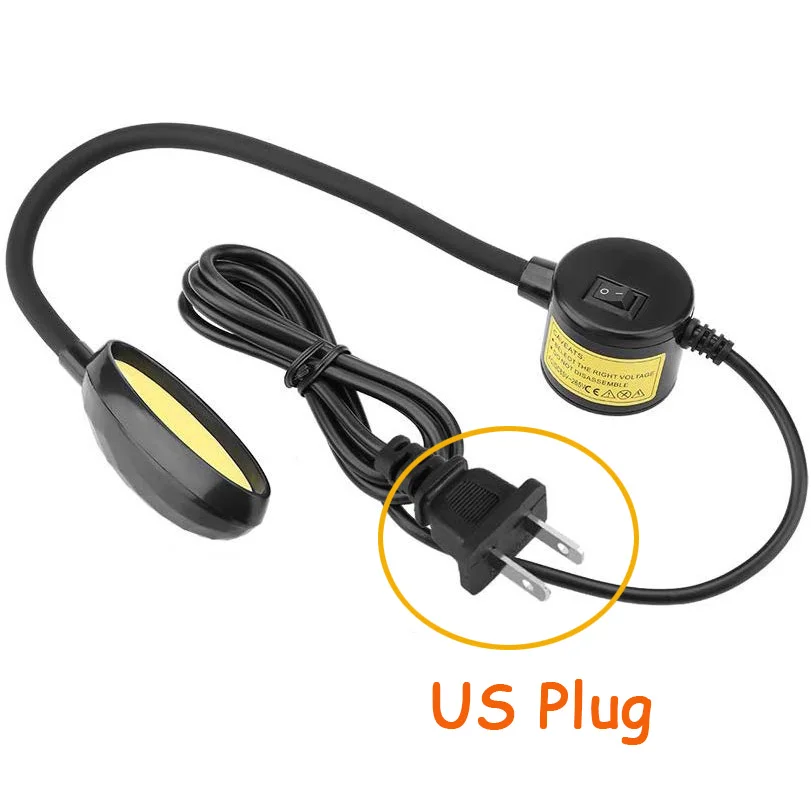 Супер яркий 3 Вт/6 Вт/8 Вт 110-265 в COB светодиодный светильник для швейной машины для одежды домашний рабочий светильник для верстака токарного станка - Цвет: US Plug