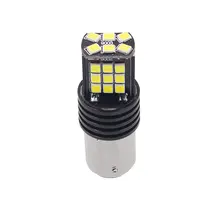 1pc universal automóvel led luz da cauda de freio 24 lâmpada freio grânulo cauda flash luz para carro motocycle atv veículo elétrico