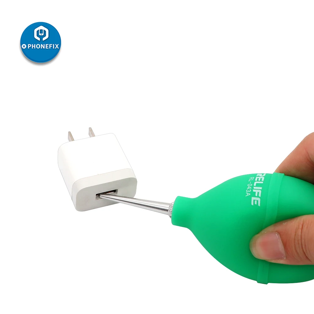 2 In 1 Phone Repair Dust Cleaner Air Blower Ball Cleaning Pen Hand Tools For Phone PC Keyboard Dust Removing Camera Lens Clean - Image 3