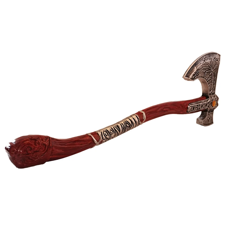 Ручная работа 1/1 God Of War 4 Axe Kratos Ax полимерная игровая фигурка большого размера 83 см DIY косплей игрушки