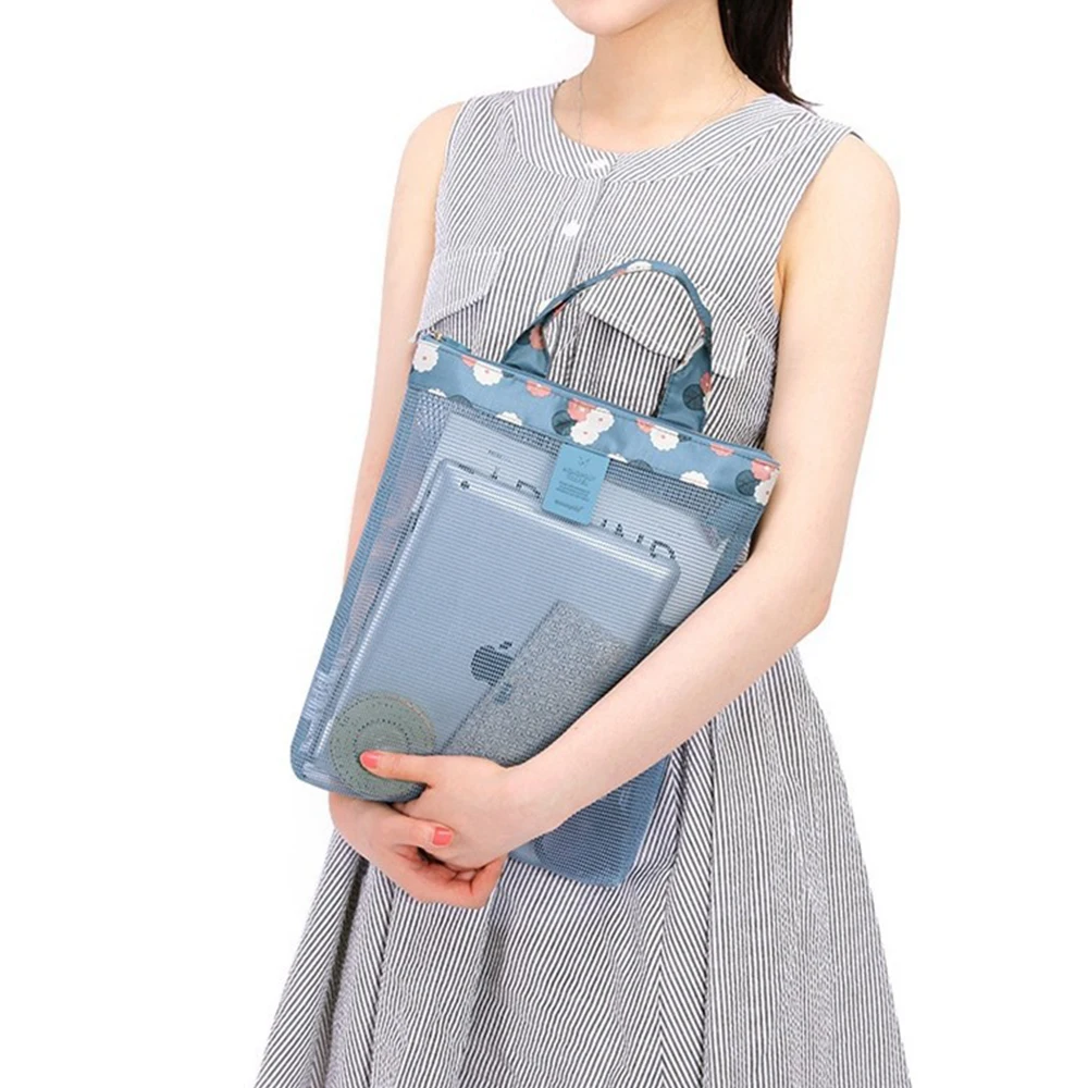 

Portable Travel Mesh Storage Bag Beach Oxford Cloth Travel Swimsuit Storage Bags Organizer Package Cosmetics Bag Sundries Pouch