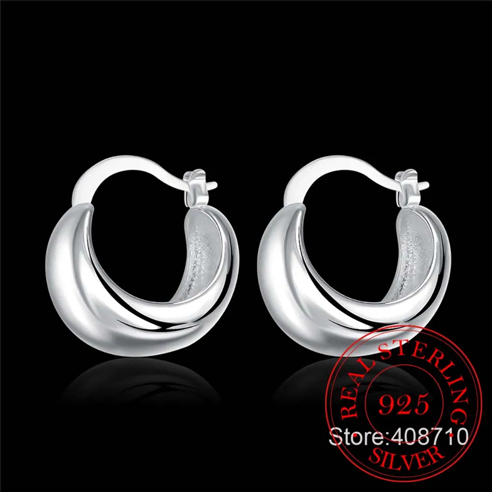 Женские серьги гвоздики из серебра 925 пробы в форме яйца|earring cross|earrings tragusearring parts |