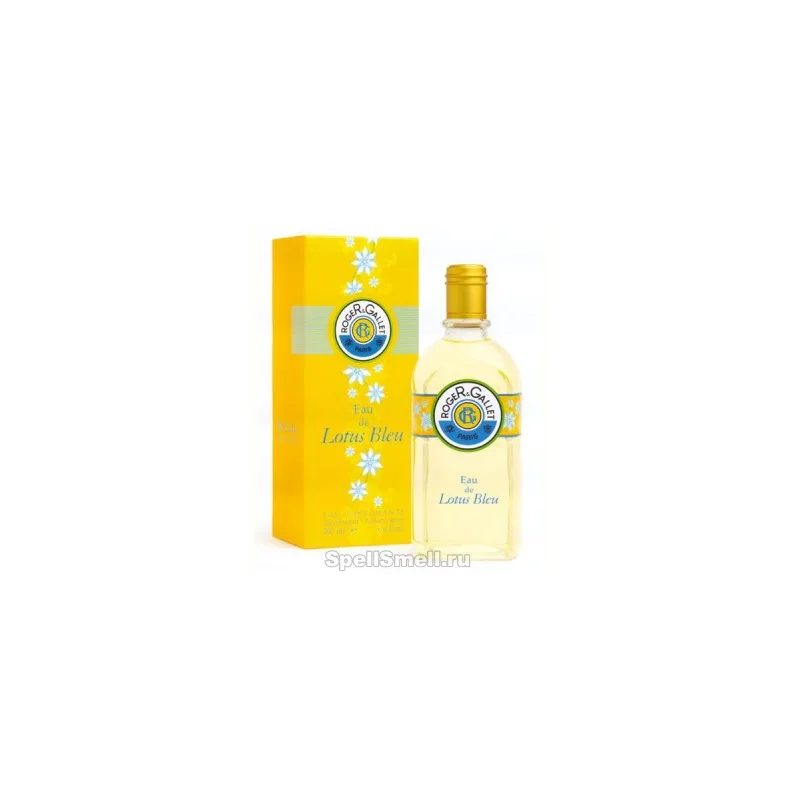 Женские духи Roger & Gallet Eau de Lotus Blue гель для душа 75 мл Роже И Галле О Де Лотос Блю