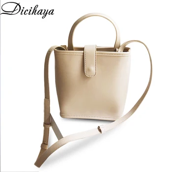 

DICIHAYA 2020 Autumn And Winter Women PU New Simple All-match Small Bag Handbag Shoulder Messenger Female Bag
