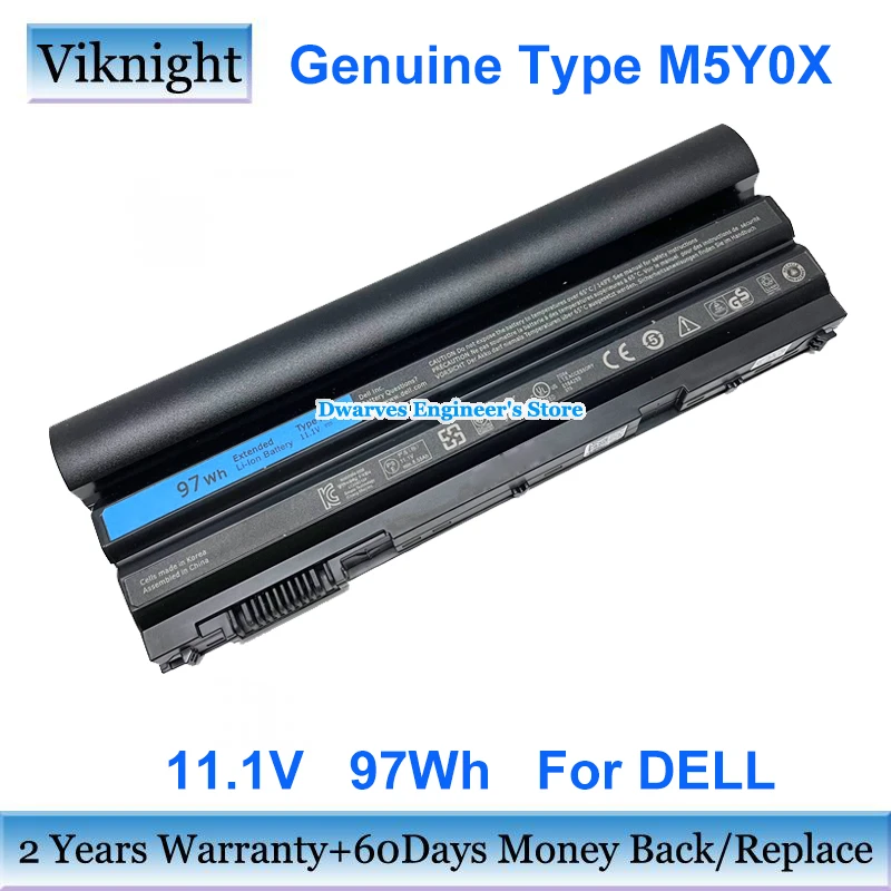 Original M5Y0X 97Wh Battery For Dell Latitude E6530 E6540 E6430 E5520
