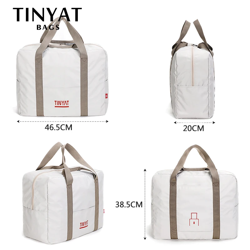 Women Travel Bag Hard Fold Luggage Bag Clothing Business Men Storage Carry on Hanging Suitcase Light Garment