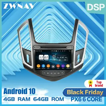 

PX6 Android 10.0 screen car multimedia player for Chevrolet Cruze 2013 2014 2015 car gps navi audio radio video stereo head unit