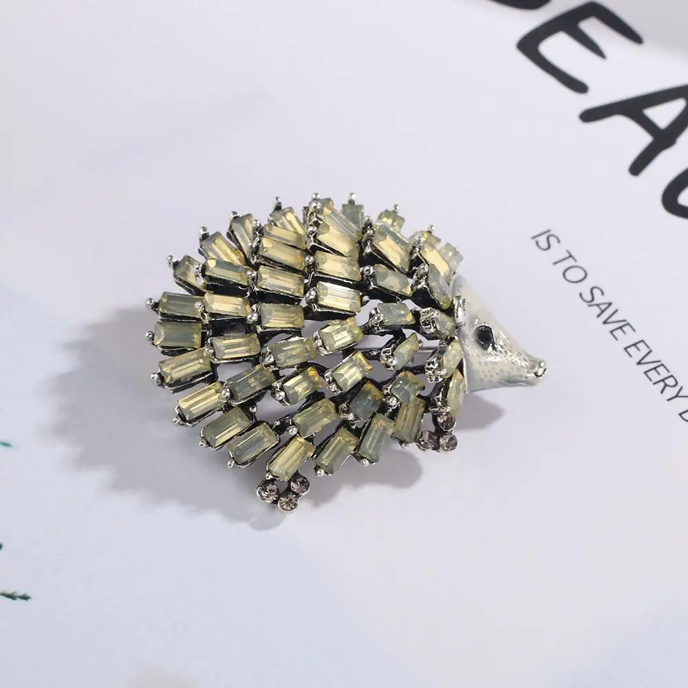 Дикая эмаль Ежик Броши Porcupine Pin дети пальто для сумки, бейджи модные ювелирные изделия милые животные Брошь унисекс броши
