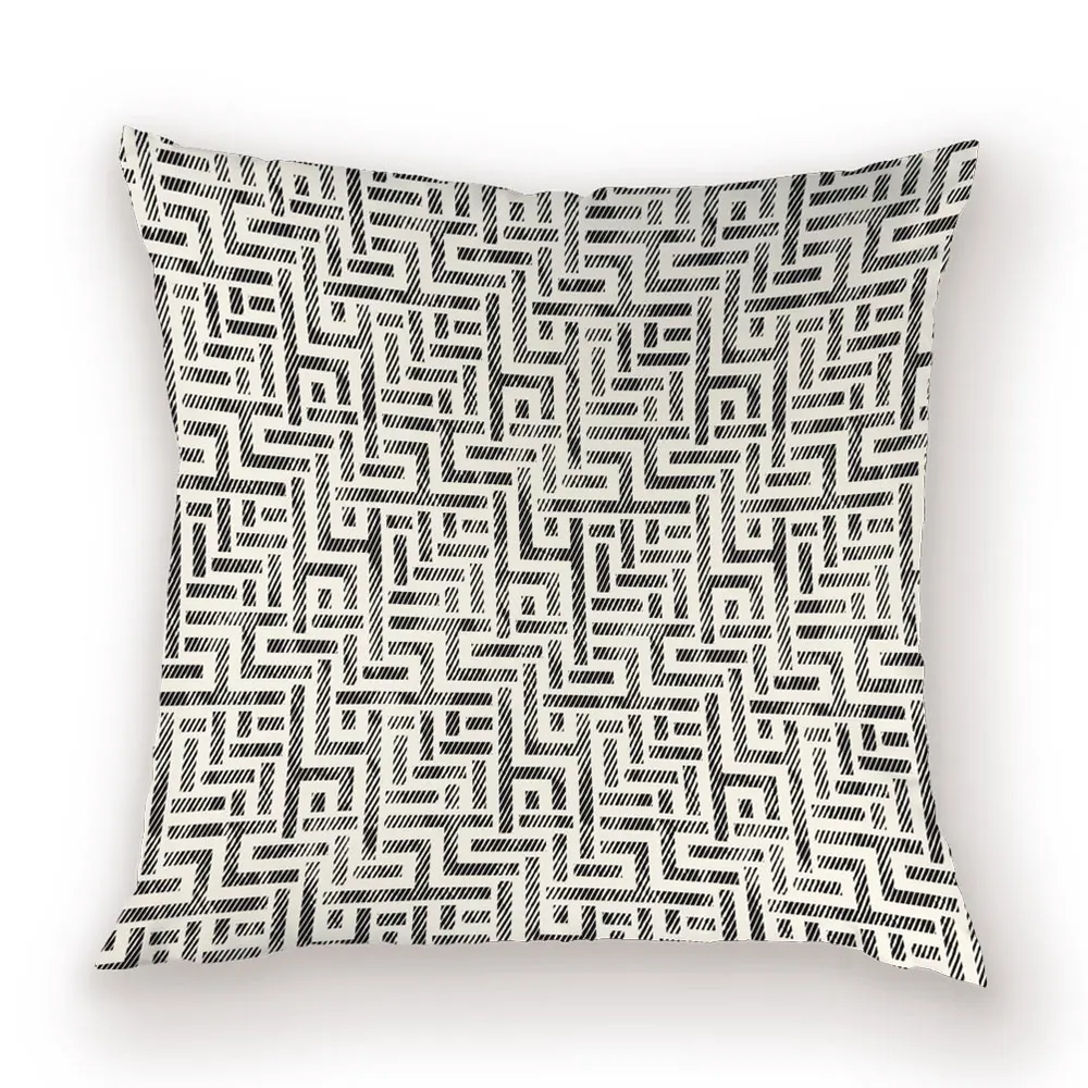 Декоративные подушки для дома в скандинавском стиле, чехол для подушки с геометрическим рисунком для стула, роскошные подушки в полоску, чехлы для автомобиля, чехол s - Цвет: L706-7