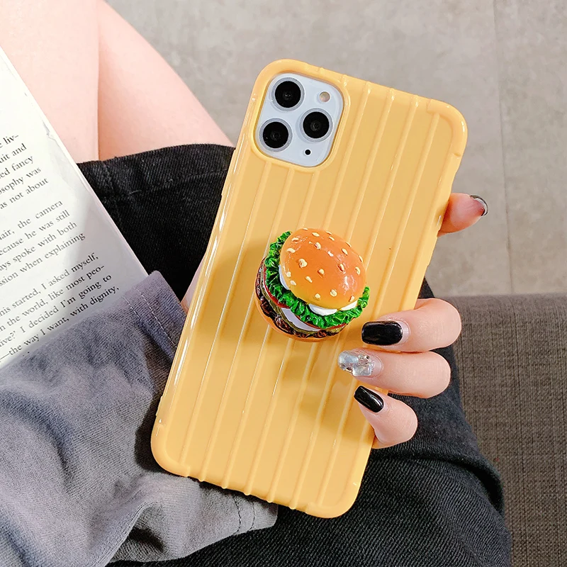 Жареные куриные ножки крылья курицы для iphone 11 pro max xs чехол телефона 6s 7 8plus