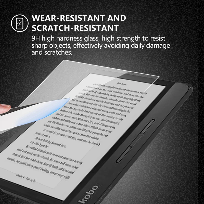 2pcs/lot High Clear For Kobo Forma 8 Inch Screen Protector