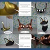 Plastic Hanger for Professional Bikini Underwear Store, Bra Display, Plated Metal Effect, Underwear Show Model, 34B & 34C Size 4
