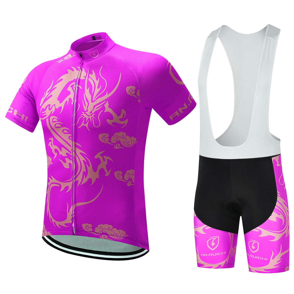 Men Red Quick-Dry Team Cycling Jersey Set MTB Road Bicycle cycling Clothing Breathable Mountain Bike Clothes Cycling Set