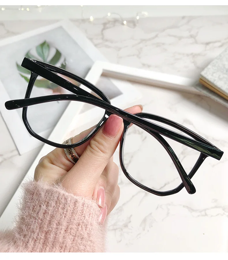 Transparent Computer Glasses Frame Women Men Anti Blue Light square Eyewear Blocking Glasses Optical Spectacle Eyeglass blue light blocking glasses