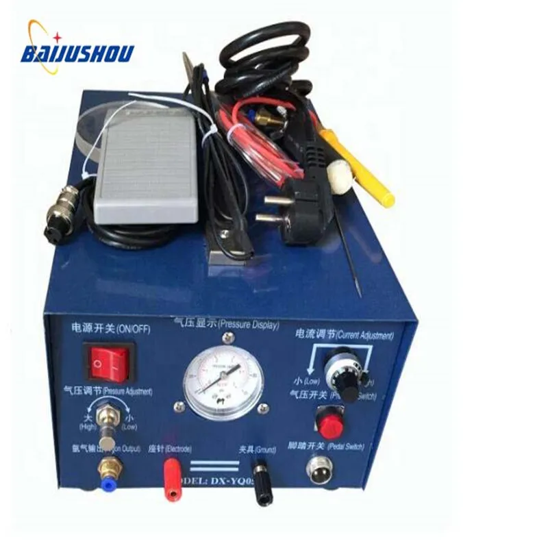 ИМПУЛЬСНЫЙ аппарат точечной аргоновой сварки 400W сварочной горелки цвета: