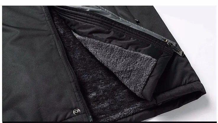 Толстая бархатная мужская зимняя куртка-21 C 6XL 6XL 8XL 8XL ветрозащитная водонепроницаемая куртка спортивная мужская Wo мужская жакеты Hombre