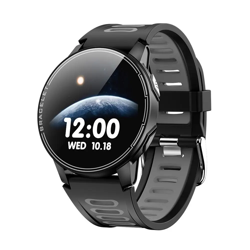 

2020 L6 Smart Watch Men Women IP68 Waterproof Bluetooth 4.0 HD Round Heart Rate Blood Pressure Monitor Cardio Bracelet Vs L3 L5