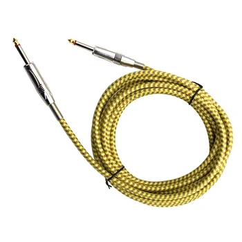 

Stable Instrument Noise Reduction Electric Bass Audio Connection Professional Accessories Portable Guitar Cable Woven Acoustic