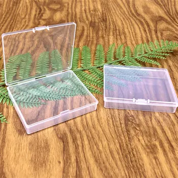 

100pcs Plastic Storage Box Container Jewelry Toolbox Electronic Screw Box Case Transparent Component Screw Boxes Holder NO301