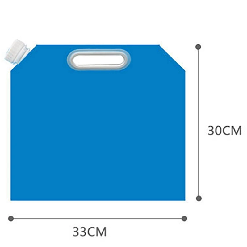 Портативный складной портативный 3/5/10 литров питьевой воды на открытом воздухе контейнер для пикников ведро мешок для воды