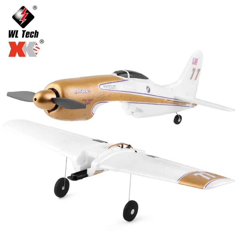 

WLtoys XK A260 F8F RC Plane 4Ch Wingspan 6G/3D Modle Stunt Plane Six Axis Stability Remote Control Airplane Electric RC Aircraft
