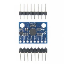 Módulo de acelerômetro GY-521 MPU-6050 mpu6050, 3 eixos sensores de giroscópio analógicos + 3 eixos