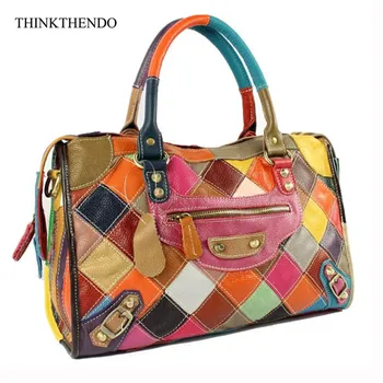 

Women Leather Handbag Shoulder Bag Multi-color Tote Messenger Satchel Crossbody