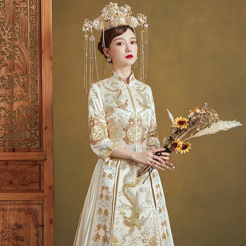  Ȳ ڼ õ ߱  巹 ȸ  quaity Ŭ Cheongsam ߱ Qipao ܬ լݬ Ӭ߬