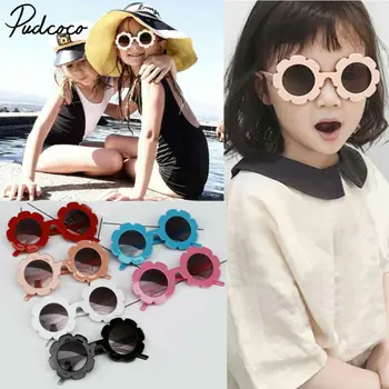 

2019 New Fashion Kid Baby Retro Beach Toys Glasses Anti-UV Eyeglasses New Boys Girls Holiday Outdoor Sunglasses Toys Accessories