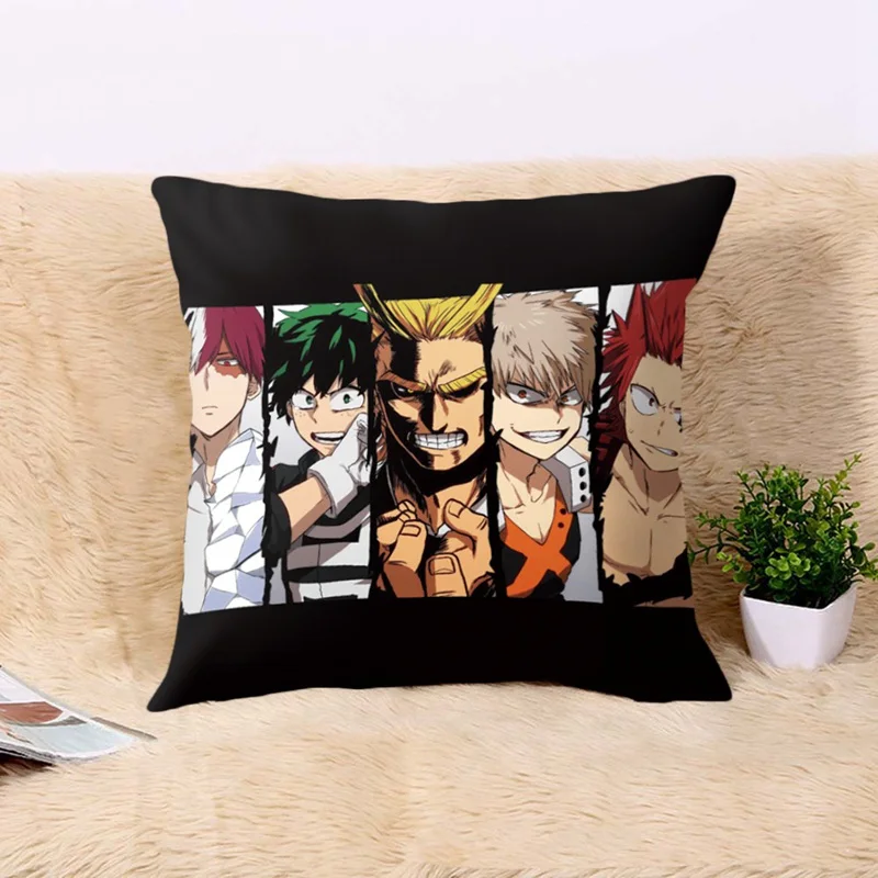 Anime Manga Boku No Hero Academia My Hero Academia Midoriya Ikuhisa Pillow 45*45cm Pillow Case Cover Seat Bedding Cushion