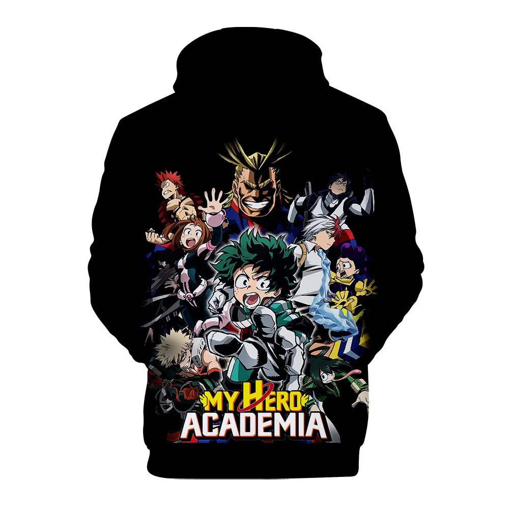 Япония Аниме Мой герой Academy 3D принт негабаритных мужчин толстовки кофты Boku No Hero Academy Косплей Костюмы Колледж униформа