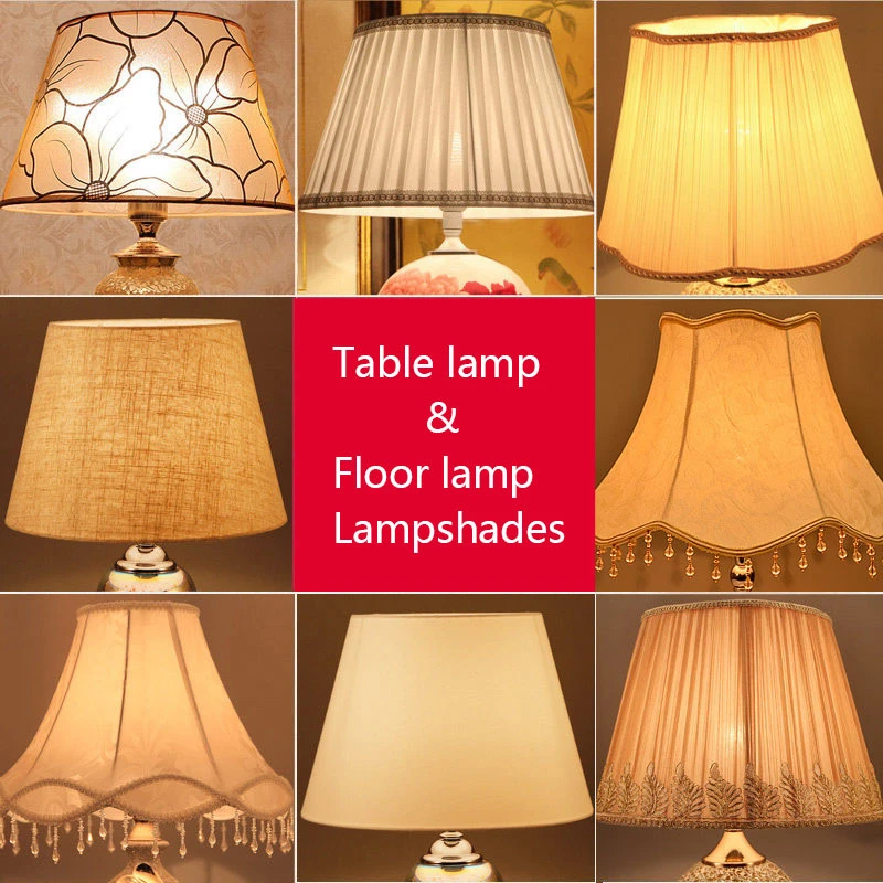 Big size Table Lampshades, Home Decor Floor Lamp Lamp Shades, E27Lamp