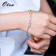 Роскошные Брендовые женские ювелирные браслеты аксессуары браслет циркон Женская мода Звезды Луна браслеты для женщин хип-хоп ювелирные изделия