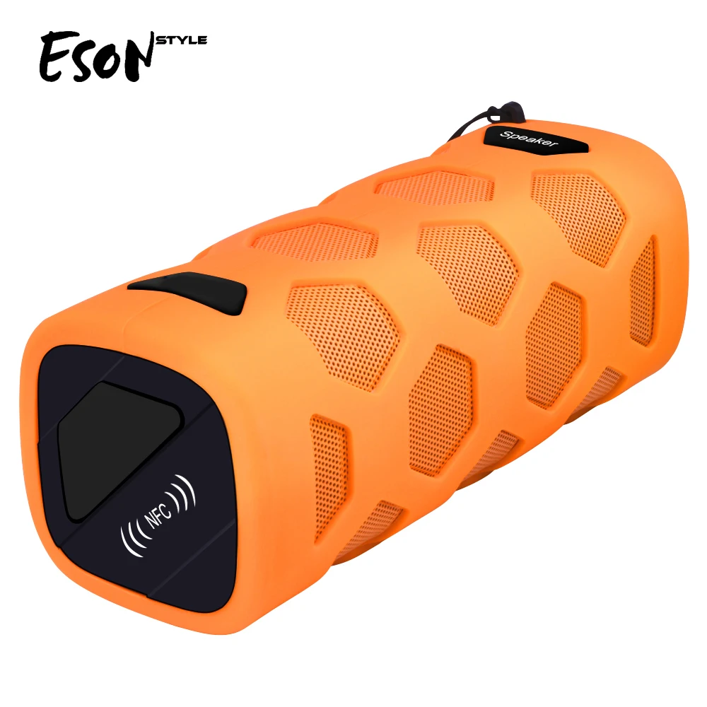 Eson стиль Bluetooth V4.0 Открытый беспроводной динамик 4000 мАч Внешний аккумулятор NFC водонепроницаемый беспроводной динамик