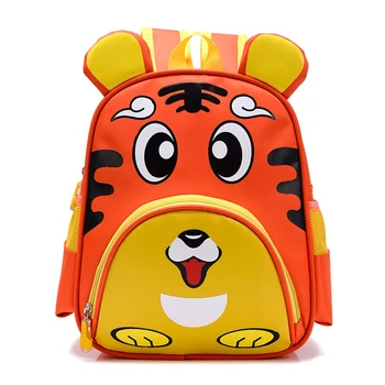 

3D Cartoon Animal Lovely Kindergarten Girls Boys Nylon Cute Unisex Waterproof Adjustable Strap School Bag Children Kids Backpack
