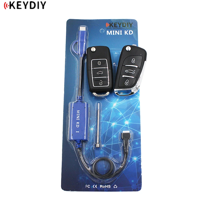 Keydiy мини дистанционный ключ генератор автомобильных ключей пульты склад в мобильном телефоне сделать более 1000 Авто пультов+ много стилей дистанционного управления - Цвет: MINIKD with 2 Remote