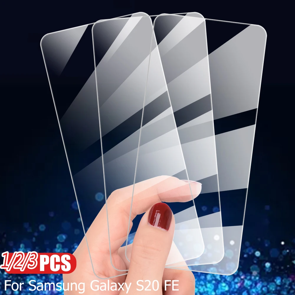 1-3 шт. закаленное стекло для Samsung Galaxy S21 S20 FE 5G 4G Plus Защита экрана fe S20FE s21 | Мобильные