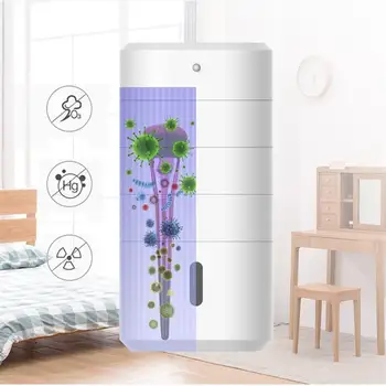 

Portable Rechargeable UV Deep Ultraviolet UV-C LED Multi-layer Sterilization Box UV Lamp for Mask Toothbrush Phone