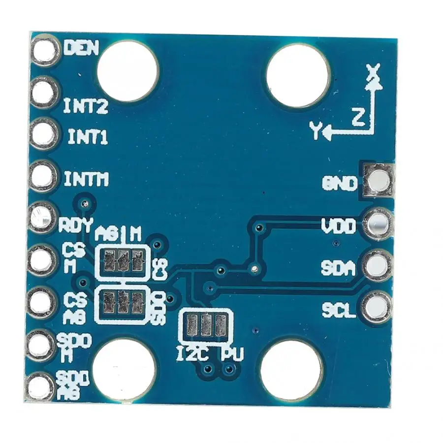 Sensor Module LSM9DS1 9DOF High Accuracy Integrated Sensor Module IMU Attitude Sensor for Ard uino