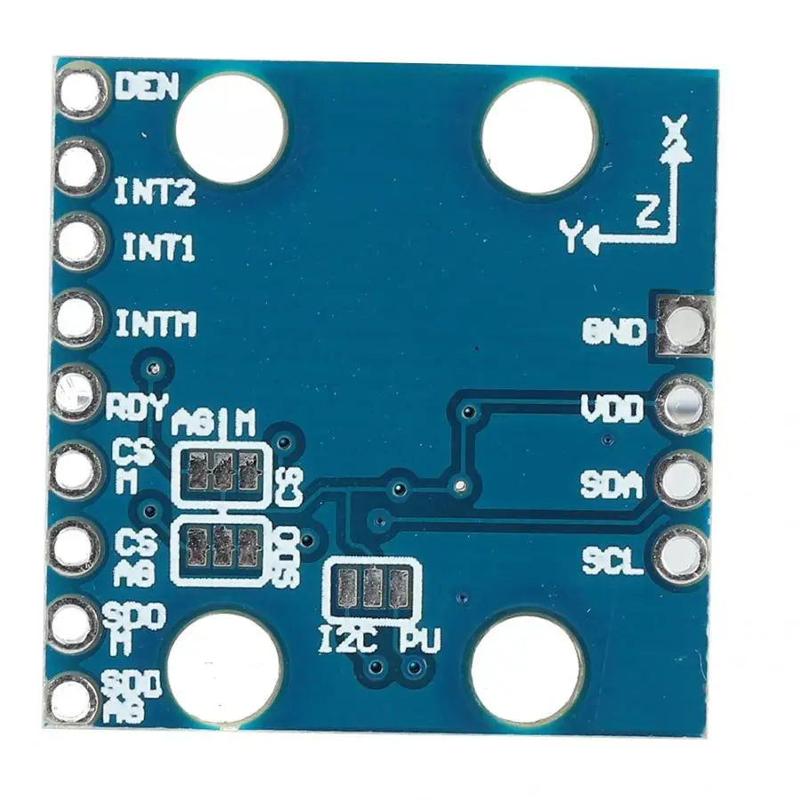 Модуль датчика LSM9DS1 9DOF высокой точности интегрированный модуль датчика IMU датчик положения для релейный модуль